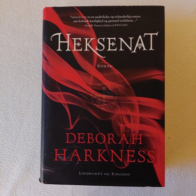 Heksenat, Deborah Harkness, genre: roman, Send gerne SMS på nr. 2184 7829, 
Læs venligst annoncen, o