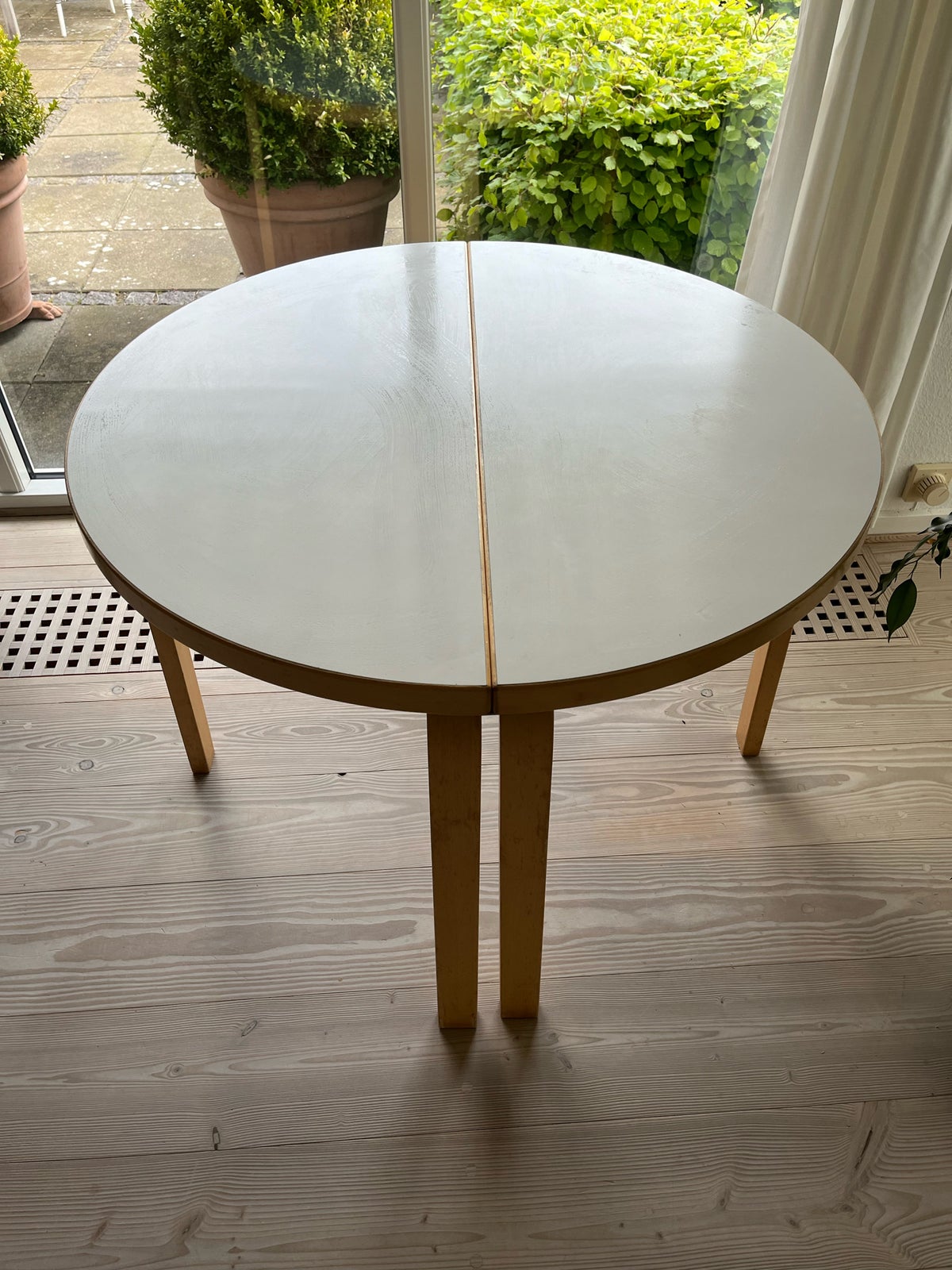 Alvar Aalto, spisebord m. stole, Model 95 og Model 611