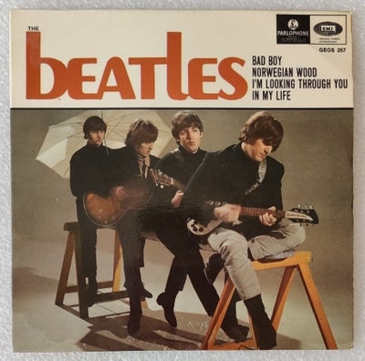 EP, The Beatles, Bad Boy, Rock, Pop rock. Pladen er udgivet i 1966 i Danmark. 
7'' RPM, EP mono.
Lab
