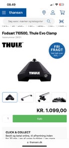 Find Thule Evo på salg og af køb nyt og brugt - DBA