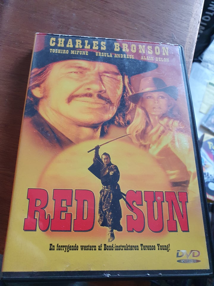 Red Sun, DVD, western