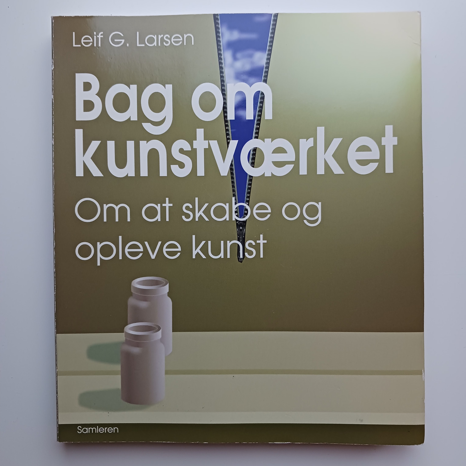 Bag om kunstværket, Larsen, Leif G.