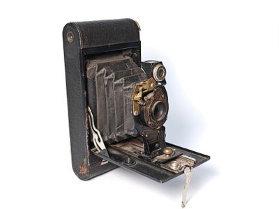 Kodak, Model 2 foldable, Rimelig, Her får du et af de tidligste modeller af Eastman Kodak company ka