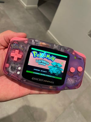 Nintendo Gameboy advance, Gengar case -  V5 HD LCD skærm, Gengar Edition - ny clear case ??

Er du o