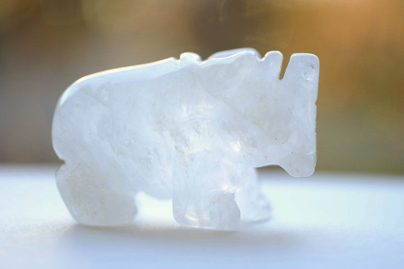 Smykker og sten, Krystal næsehorn - Bjergkrystal