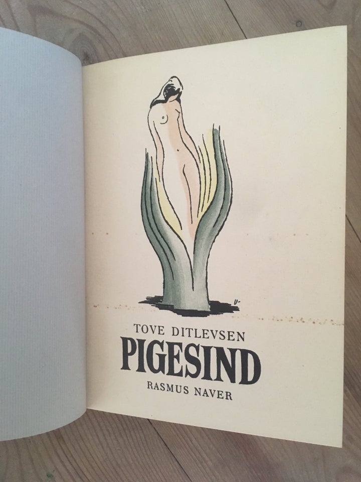 Pigesind, Tove Ditlevsen, genre: digte