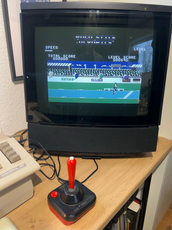 Pogostick Olympics, Commodore 64