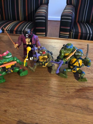 Teenager mutant Ninja turtles , Ninja Turtles, Rafael, Donatello, 2 x Leonardo samt Master Splinter.