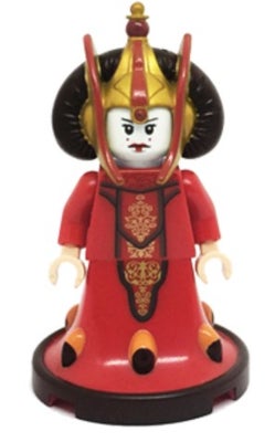 Lego Star Wars, sw0387 Queen Amidala, Ny. 
Fra 2012.