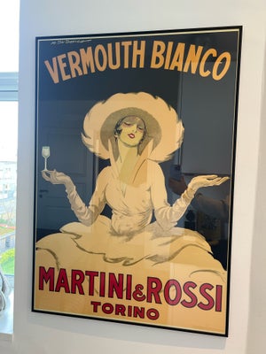 Offset, Marcello Dudovich, motiv: Martini & Rossi , b: 70 h: 100, Plakaten er designet af den italie