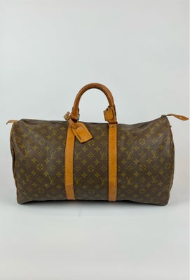 Weekendtaske, Louis Vuitton, Louis Vuitton Keepall 50

En flot vintage taske, som har bevaret sin ho