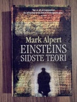 Einsteins sidste teori, Mark Alpert, genre: krimi og
