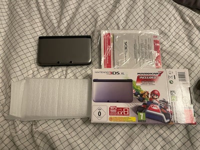 Nintendo 3DS, XL, Mario kart 7 bundle, Perfekt, Sælger denne super seje 3DS XL bundle pack. Konsolle