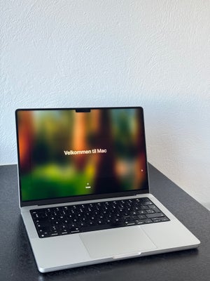 MacBook Pro, 14” M1 Pro , 10 Core CPU GHz, 32 GB ram, 1000 GB harddisk, Perfekt, 14.2” MacBook Pro m