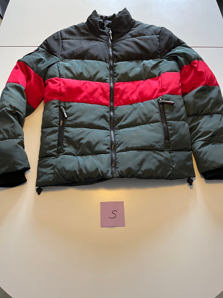 Superdry colour cheap stripe sports puffer