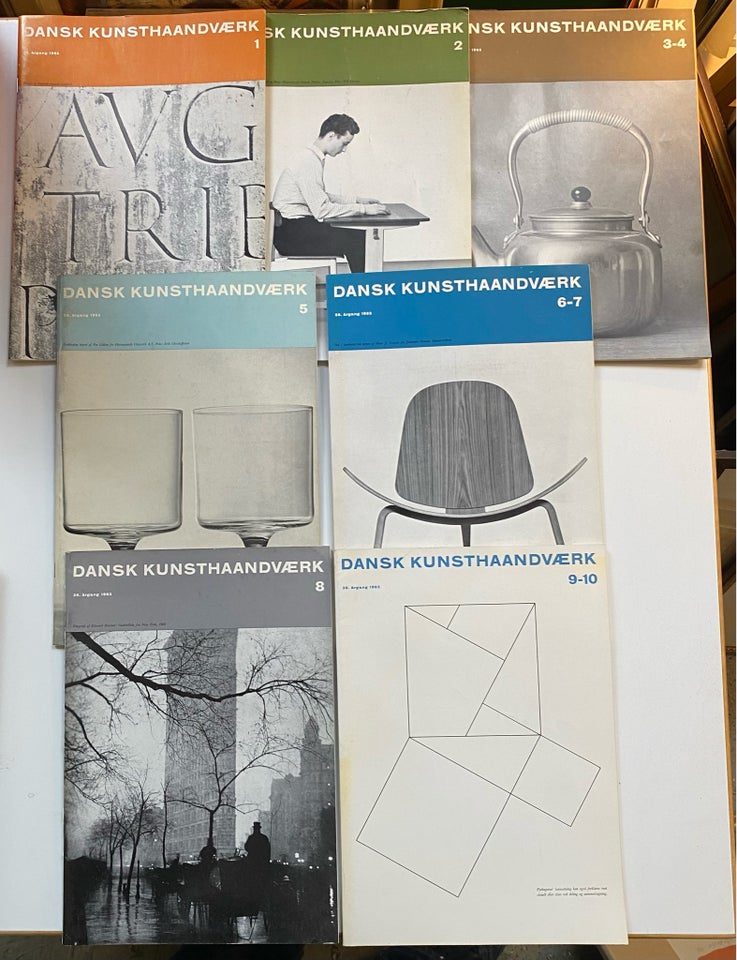 Dansk Kunsthåndværk 1962-63, emne: kunst og kultur