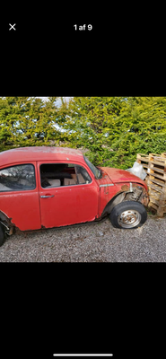 VW 1303, 1,2, Benzin, 1974, 2-dørs, Vw bobbel 1303

Dansk registreringsattest

Skal totalrenoveres 
