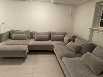 Sofa, andet materiale, 6 pers. , Ikea, Söderhamn sofa i fin stand. Betræk er Tallmyra hvid/sort.

Ka