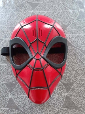 Udklædningstøj, Spiderman maske, Marvel, Med lyd. Virkelig sej Spiderman maske med forskellige lyde 