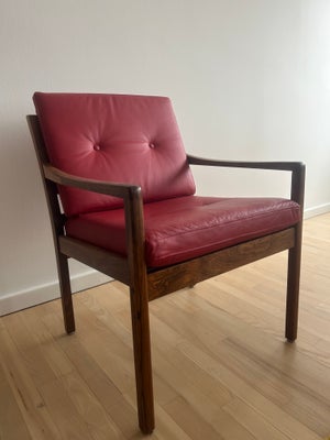 Lænestol, læder, Palisander, Lænestol, læder, Dansk møbelproducent

Loungestol, palisander

Dansk mø