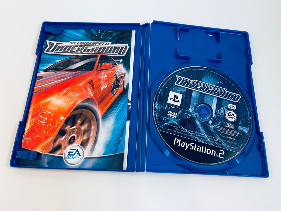 Need For Speed Underground, Playstation 2, PS2