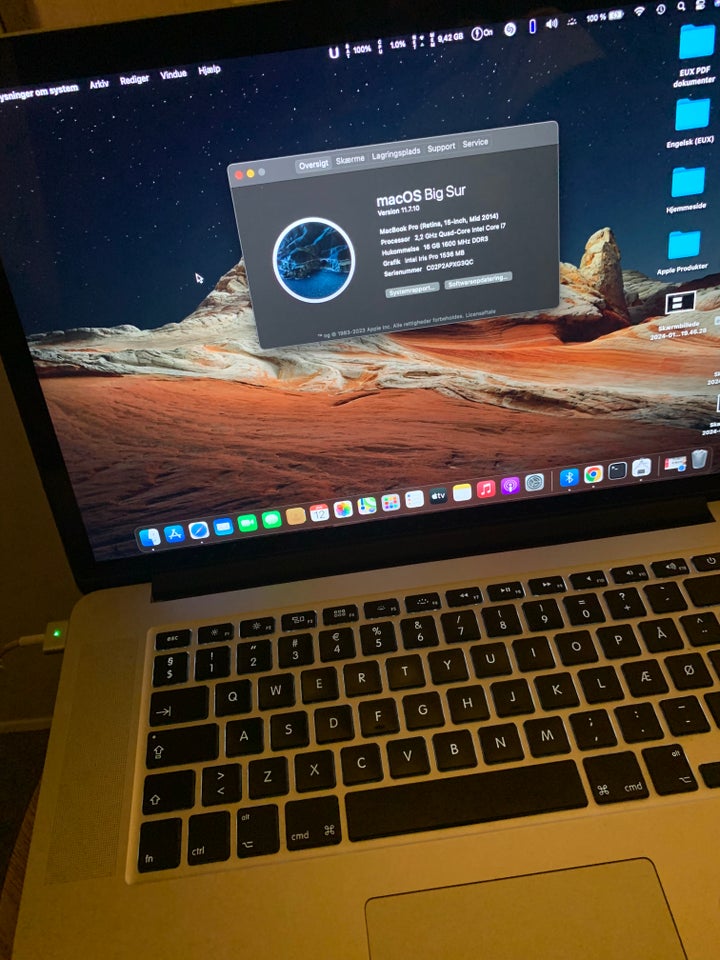 MacBook Pro, a1368, 2,2 GHz