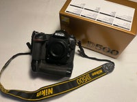 Nikon D500, spejlrefleks, 20 megapixels