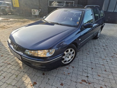 Peugeot, 406, 3,0 TS6 210, Benzin, st. car., 2002, blåmetal, km 161000, startspærre, centrallås, træ