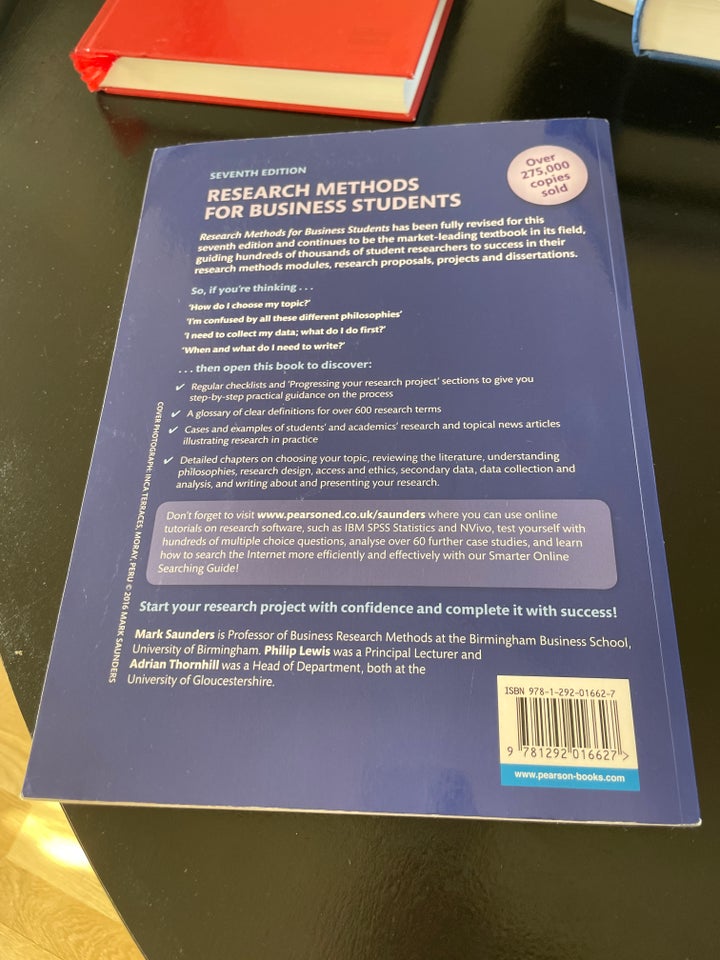 Research Methods for Business Students, Saunders, Lewis