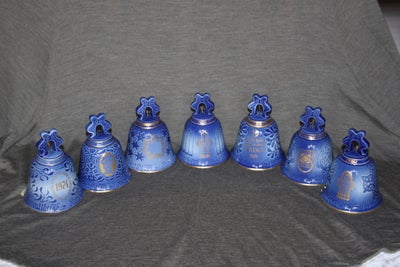 Porcelæn, Juleklokke, Bing og Grøndahl, Juleklokke
Bing og Grøndahl - 1974 - 1976 - 1977 - 1979
Stk.