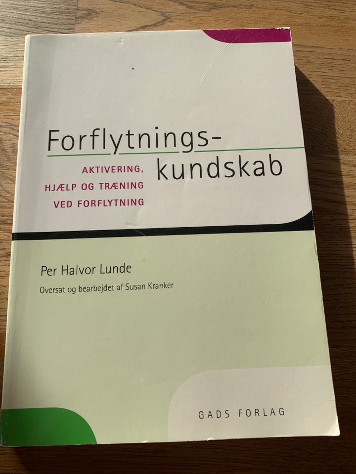 Forflytningskundskab, Per Halvor Lunde, år 2003