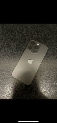 iPhone 15 Pro, 128 GB, God, Sælger min iPhone 15 Pro, da jeg har fået en ny. Telefonen er i rigtig g