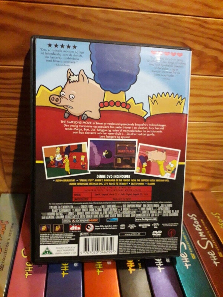 The Simpsons, DVD, TV-serier