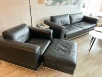 Sofagruppe, læder, IKEA ARILD