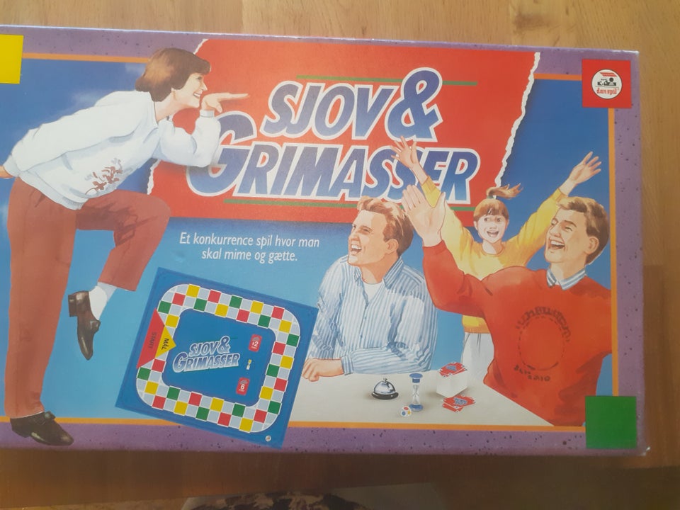 Gæt og grinmasser, Selskabsspil, brætspil