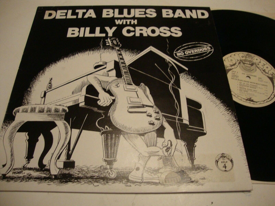 LP, Delta Blues Band with Billy Cross., No overdoubs.