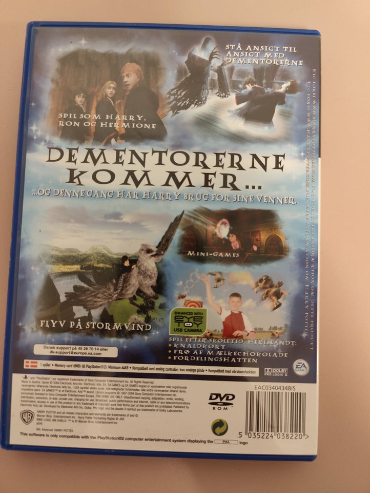 Harry Potter og fangen fra azkaban, PS2, adventure
