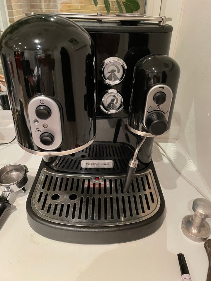 apologi koncert Sorg Espresso maskine med 2 kedler. Kværn kan tilkøbes, KitchenAid Artisan –  dba.dk – Køb og Salg af Nyt og Brugt