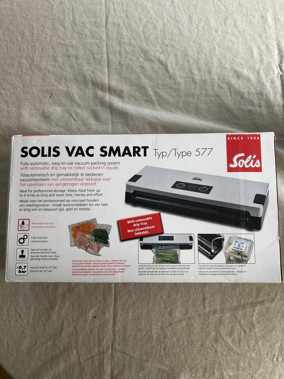 Vacum maskine, Solis Vac Smart – dba.dk – Køb og Salg af og Brugt