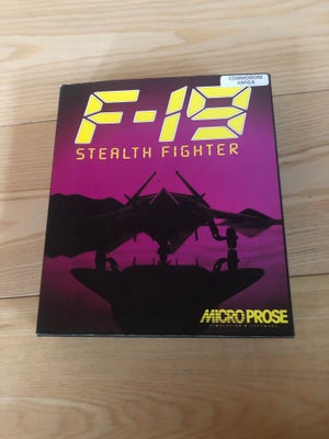 F-19 STEALTH FIGHTER, Amiga, Sælges,  genial flysimulator spil er virkelige en klassiker

Spillene e