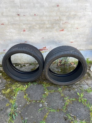 Sommerdæk, Michelin, 235 / 35 / R20, Har fået disse to dæk til overs, som derfor blot skal sælges. 
