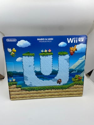 Nintendo Wii U, Mario & Luigi Premium Pack, God, 100% i orden Limited Edition Wii U, komplet ( CIB )