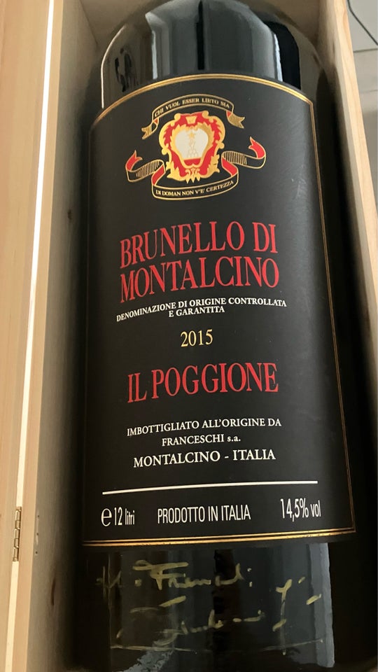 Vin og spiritus, 12-liters Il Poggione Brunello Di