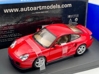 Modelbil, AUTOart Porsche 911 Turbo, skala 1:18