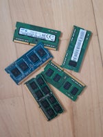 Blandet, 4-8gb, DDR3 SDRAM