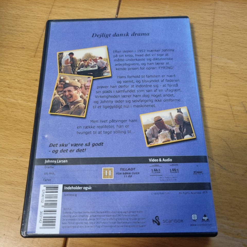 Johnny Larsen, DVD, drama