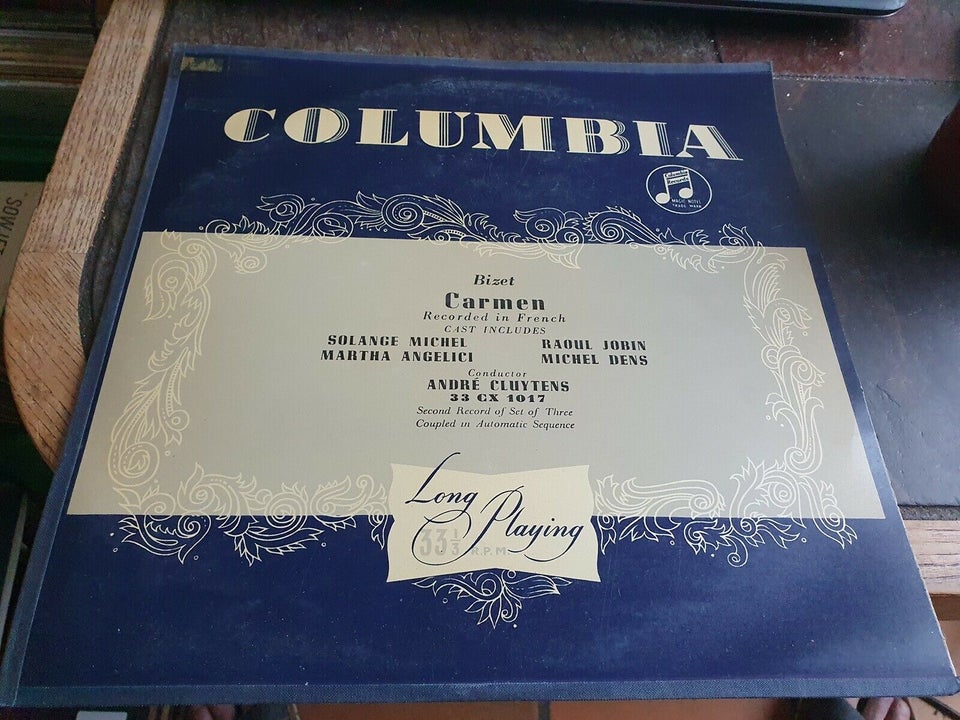 LP, Bizet Carmen, Opera