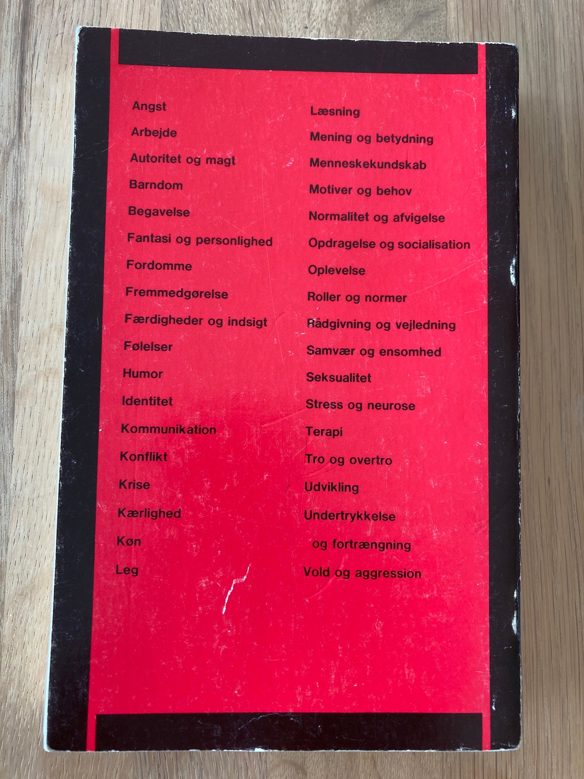 Psykologisk Opslagsbog, Red. af Karsten Schnack, år 1990