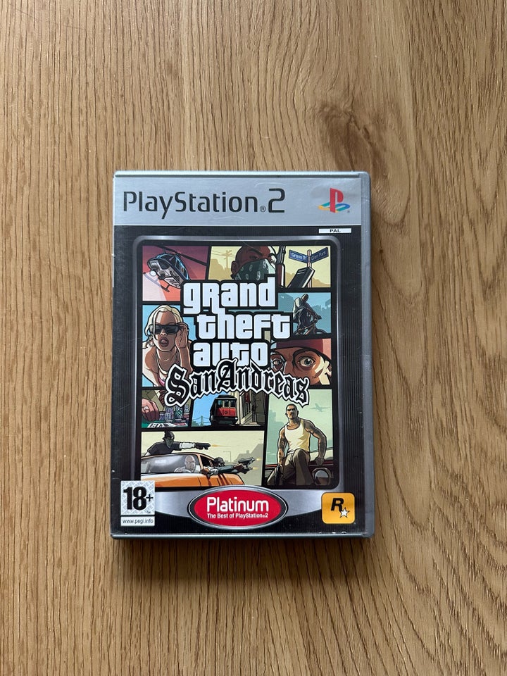 Grand Theft Auto San Andreas, PS2