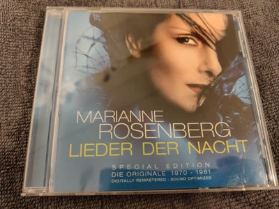 Marianne Rosenberg: Lieder der Nacht, pop, Special edition 
Remastered 
3 bonus numre